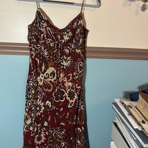 Anne Taylor Silk Midi Dress